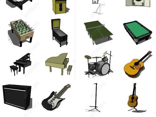 家居装饰用品模型 设计灵感与数字资源获取指南